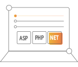 支持ASP、PHP、Asp.Net等多種語(yǔ)言開(kāi)發(fā)